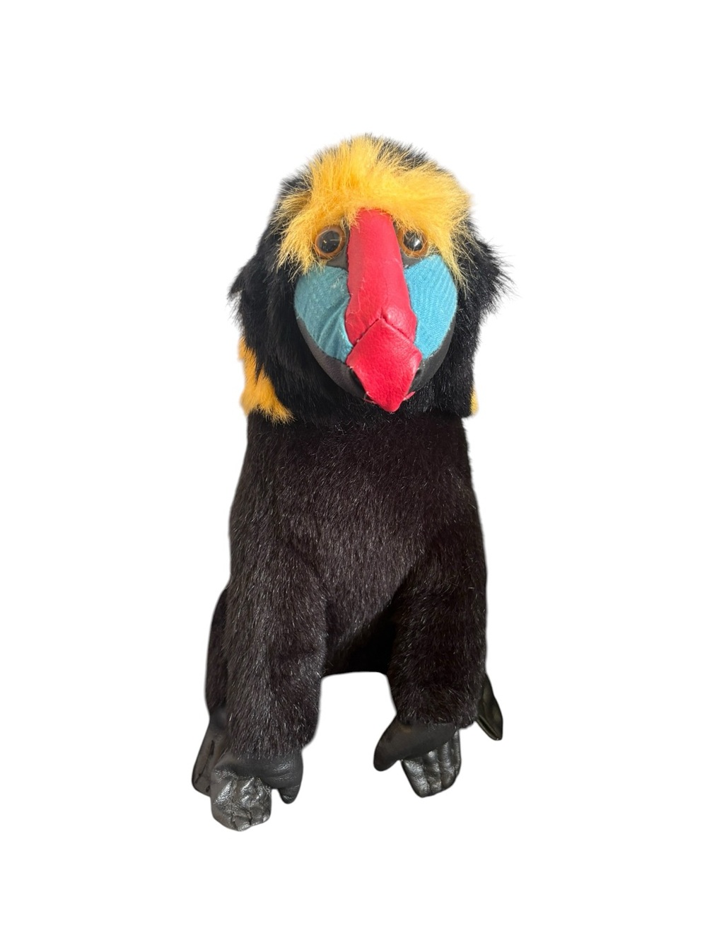 Vintage 1994 Liberty Toy Mandrill Baboon Monkey Plush 12”